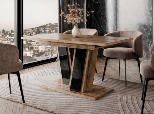 Extendable dining table - dining,