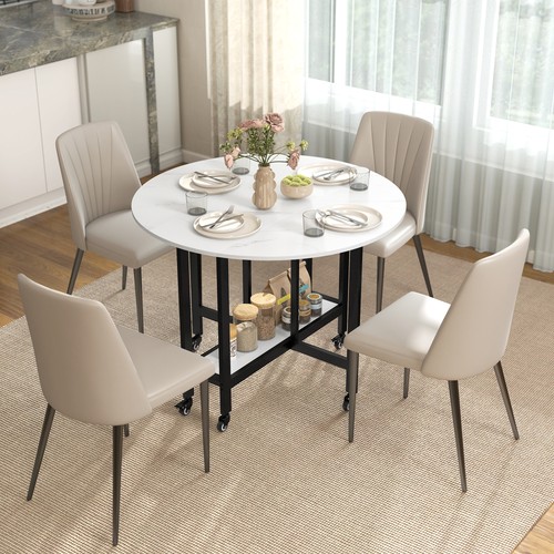 Folding dining table rolling - folding,