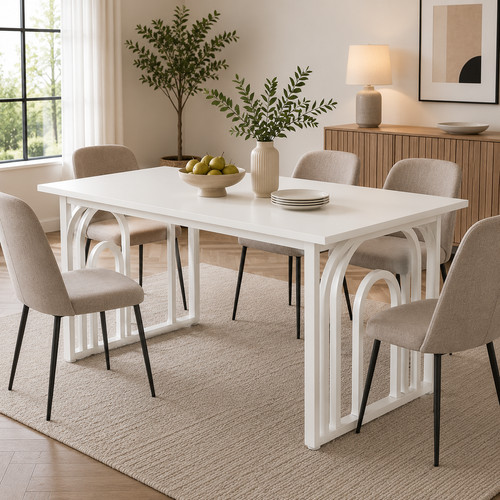 Dining table kitchen - table, 6-8