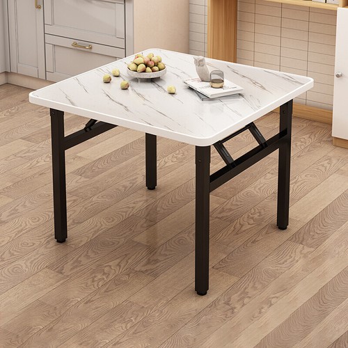 Small nook folding table white - small,