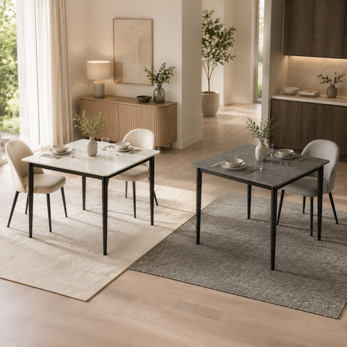 Square dining table 70cm - dining,