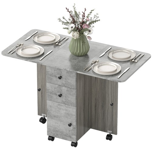 Homcom folding dining table - homcom,