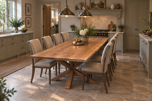 Dining table 240cm 100cm - table, x