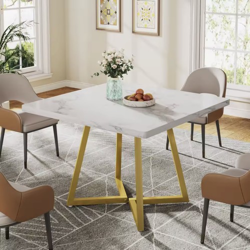 80cm square dining table - 80cm,