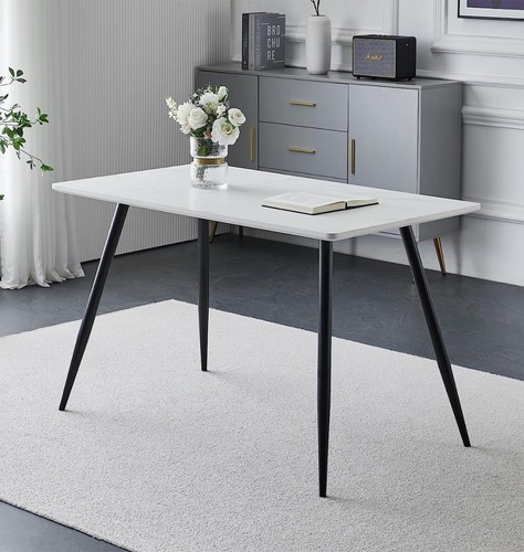 Dining table marble effect - dining,