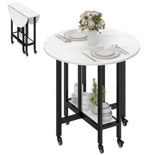 Homcom folding dining table - homcom,