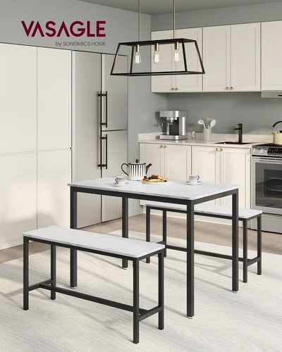 Vasagle dining table with - table, 2
