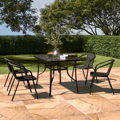 Terrace table chair set - terrace,